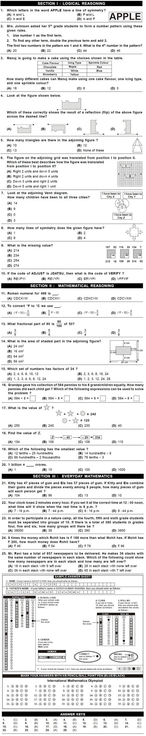 SOF IMO Sample Papers 2024 (PDF)