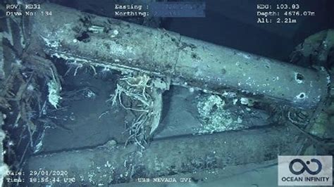 Shell fire damage to the tripod foremast (Ocean Infinity/SEARCH) | Download Scientific Diagram