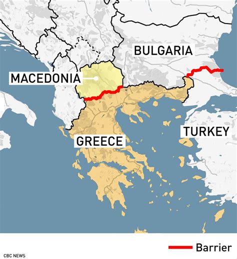 Map Of Turkey And Greece Border