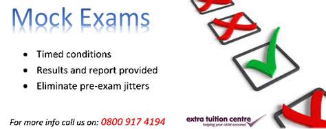 The Extra Tuition Centre - Mock Exams - Mock Exam Overview