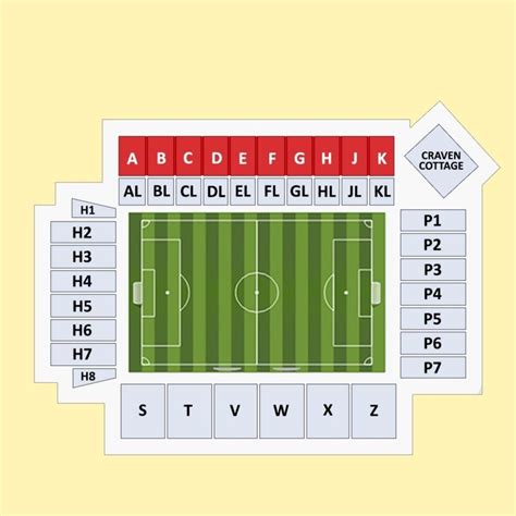 The Brilliant along with Gorgeous craven cottage seating plan | Seating plan, How to plan, Cottage