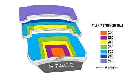 Atlanta Symphony Hall Seating Chart | Cabinets Matttroy