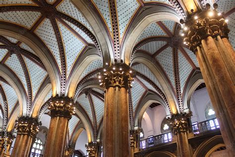 Interior of Chhatrapati Shivaji Maharaj Terminus railway station in ...