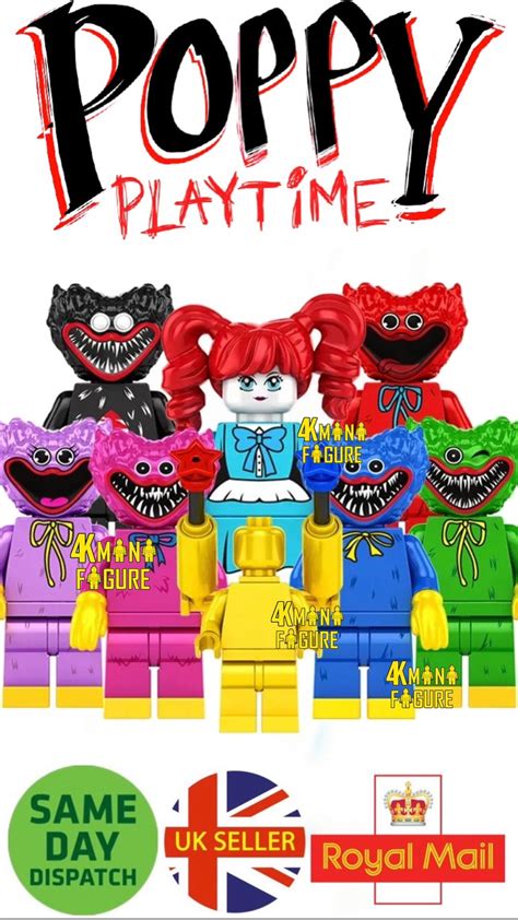 Poppy Playtime Characters New Figures MK2 Custom Mini Figure - Etsy