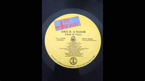 Eric B. & Rakim's 'I Know You Got Soul' sample of Bobby Byrd's 'I Know ...