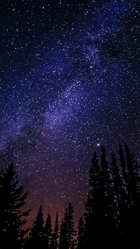 Night Winter Sky Wallpapers - Wallpaper Cave