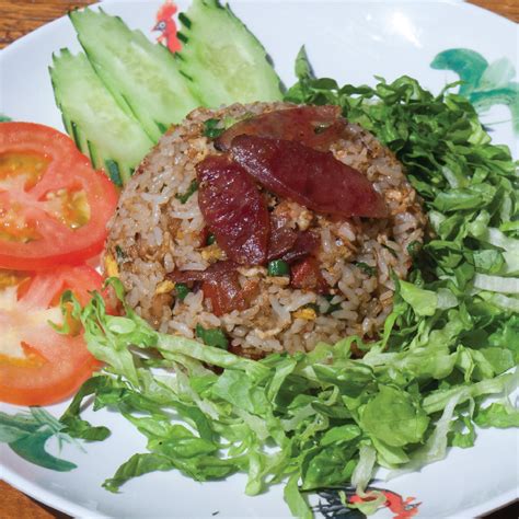 Signature Pork Lard Lap Cheong Fried Rice - Heng Hong Tin Kee