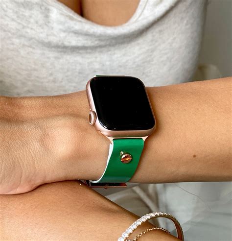 Dark Green Leather Apple Watch Band 38mm 40mm 42mm 44mm Luxury | Etsy