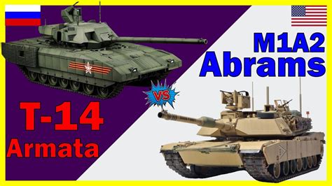 T-14 Armata vs m1a2 Abrams -- which one is better? | Main Battle Tank - YouTube