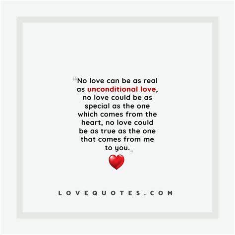 Unconditional Love - Love Quotes