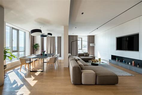 Minimalist Interior Designed by ZOOI for a Young Family