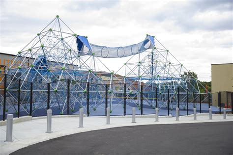 Up in the air: Greensboro Children's Museum's 30-foot-tall climbing ...