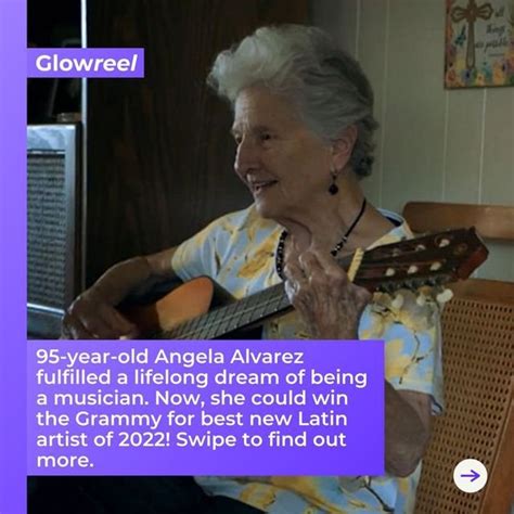 95-year-old Angela Alvarez showing dreams can come true at any age! : r ...