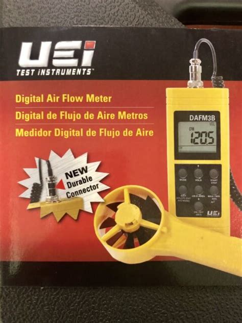 UEi DAFM3B Digital Air Flow Meter Handheld for sale online | eBay