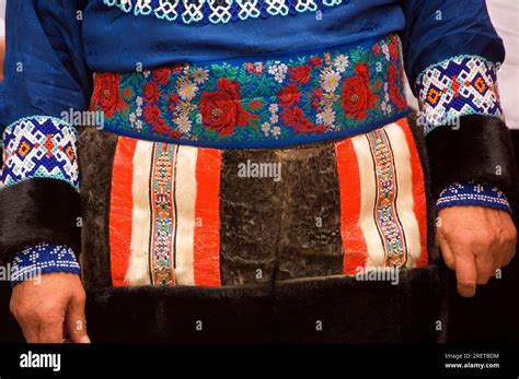 Traditional clothing of the Inuit, Holsteinborg, Greenland, Sissimiut ...