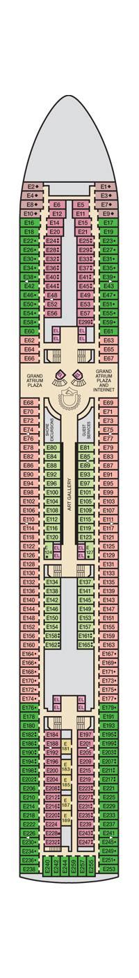 Carnival Imagination Deck Plans