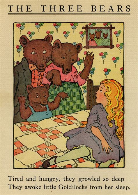 17 Best images about Goldilocks and the Three Bears Illustrations on ...