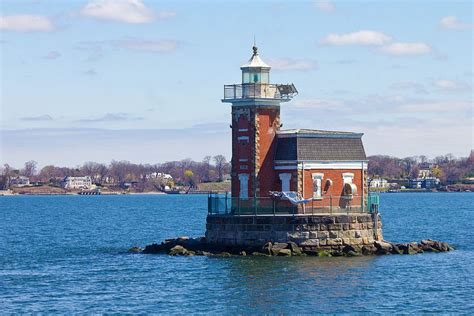 Stepping Stones Lighthouse, Long Island Sound, New York | Long island sound, Lighthouse, Long island