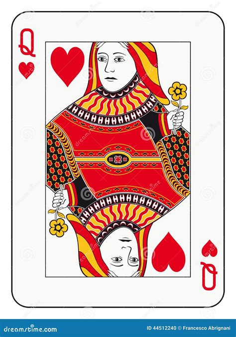 Queen Of Hearts Stock Vector - Image: 44512240