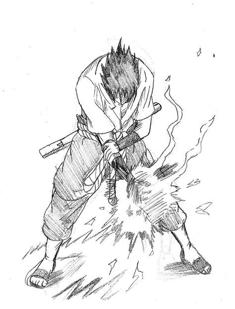 Sasuke Chidori Sketch by cvsnb Sasuke Drawing, Naruto Sketch Drawing ...