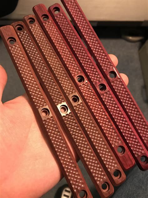 WTS: Exotic Hardwood M-Lok Grip Panels - AR15.COM