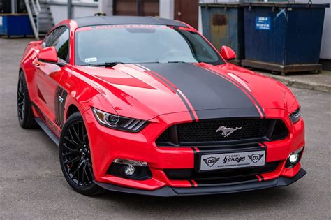 Fondos de Pantalla Ford Mustang GTR Rojo Coches descargar imagenes ...