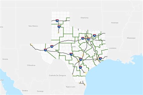 Txdot Regions Map