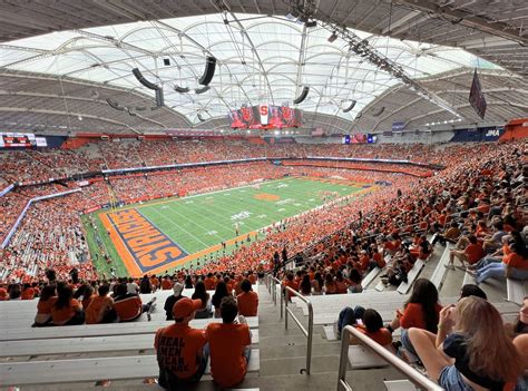 Syracuse will announce biggest football crowd of the season against ...