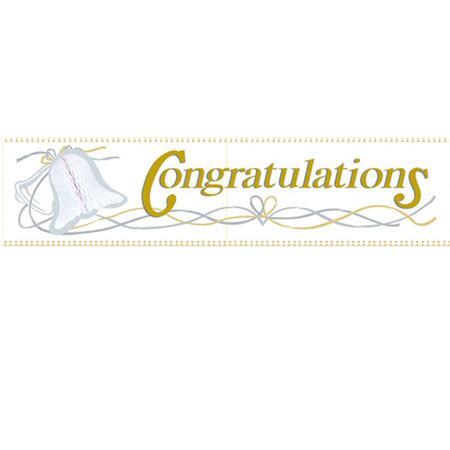 Wedding Banner Congratulations #sVuejX - Clipart Suggest