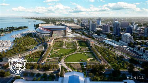 Bears release plans for $4.7B stadium project in Chicago | Urbanize Chicago