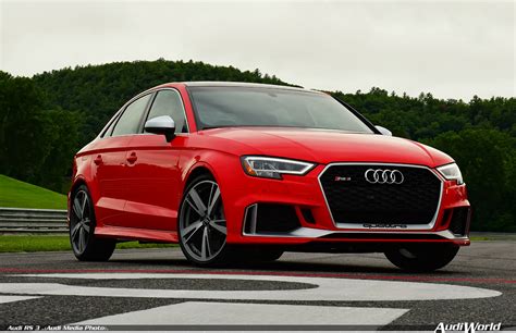 Audi RS 3 Sedan Earns 2018 Car and Driver "10Best Car of the Year ...