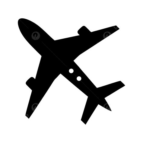 Airplane Silhouette PNG Free, Vector Airplane Icon, Airplane Icons, Airplane Icon, Aeroplane PNG ...