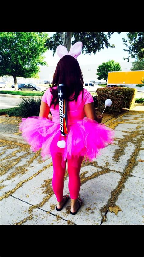 Diy Halloween energizer bunny costume | Energizer bunny costumes, Bunny ...