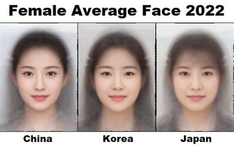 Chinese Face Vs Japanese Face