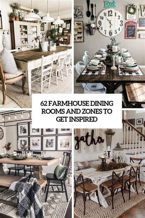 Farmhouse Dining Room Design Ideas - Amazadesign