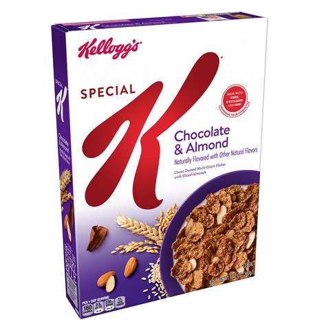 Kellogg's Special K Chocolate and Almond Breakfast Cereal 12.7 oz - Walmart.com - Walmart.com