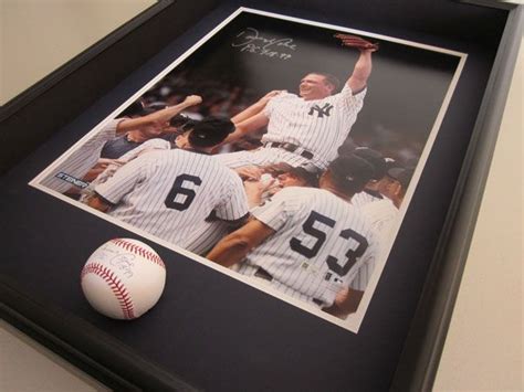 David Cone NY Yankee Perfect Game 1999. Loved framing this piece of history. Framed by ...