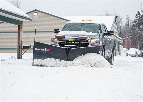 SnowEx® Launches Fully Featured V-Plow for Half-Ton Trucks – Snow Manager