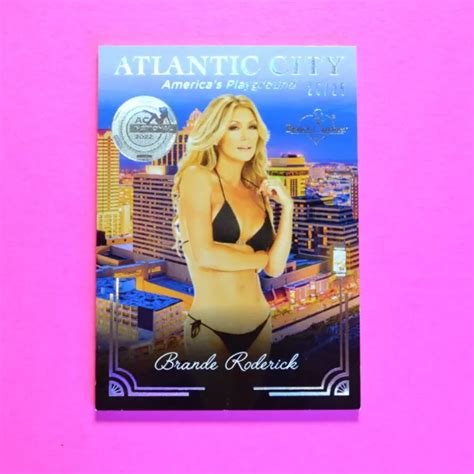 #21 BRANDE RODERICK 2022 Benchwarmers Atlantic City National premium Silver #/25 $11.99 - PicClick