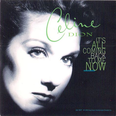 Celine Dion It s all coming back to me now (Vinyl Records, LP, CD) on ...