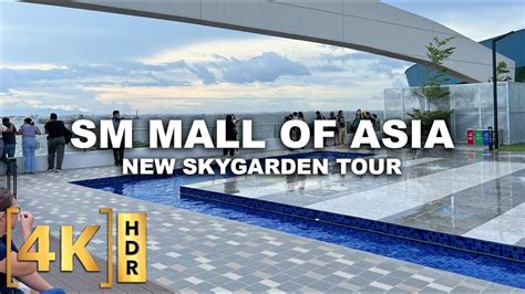 Tour at The Newly Opened Sky Garden in SM Mall of Asia! | FIBA World ...