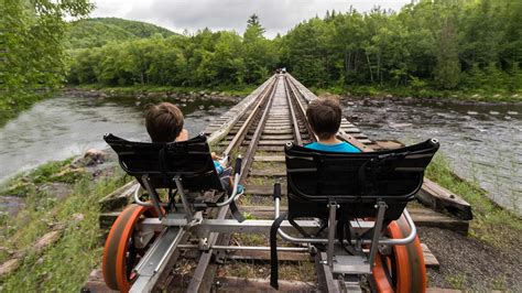 Adirondack Rail Bike with Revolution Rail Co. in North Creek NY ...