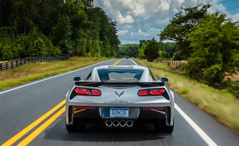 Download Silver Car Car Chevrolet Chevrolet Corvette Vehicle Chevrolet Corvette (C7) HD Wallpaper