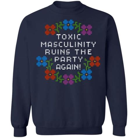 My Favorite Murder Merch Toxic Masculinity Cross Stitch Unisex Tee - Spoias