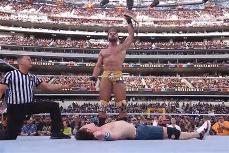 John Cena pierde ante Austin Theory en WrestleMania | MARCA México