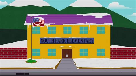 Anyone notice the new School Background Design? : r/southpark