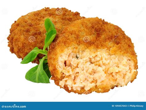 Salmon Fish Cakes stock image. Image of delicious, background - 109457043