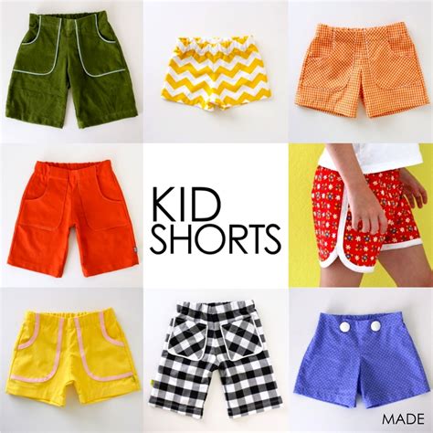 Pattern: KID Shorts-ages 12 months to 10 years - MADE EVERYDAY