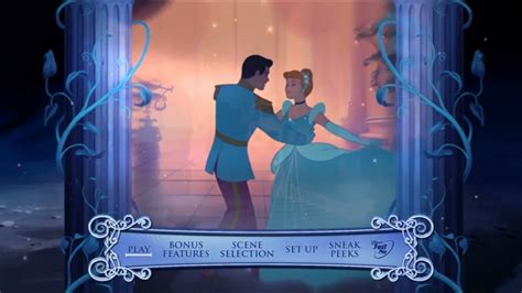 Cinderella:Diamond Edition 2012 DVD Menu Walkthrough - YouTube