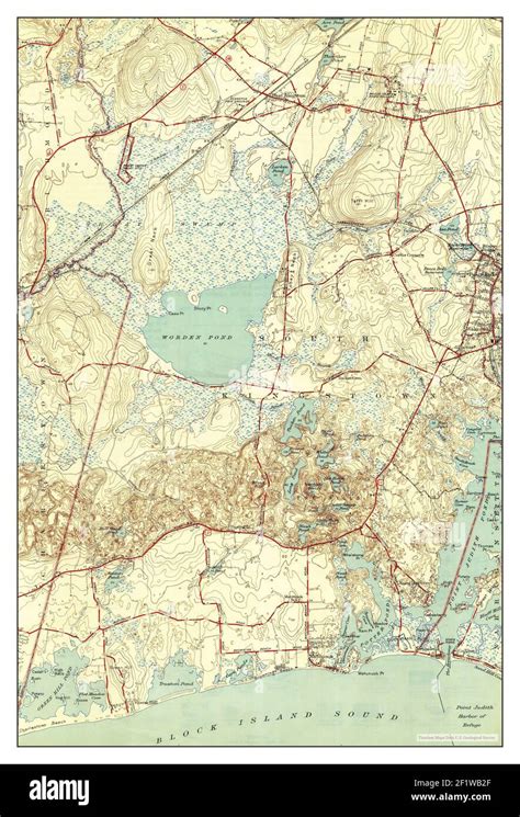 Kingston, Rhode Island, map 1944, 1:31680, United States of America by ...